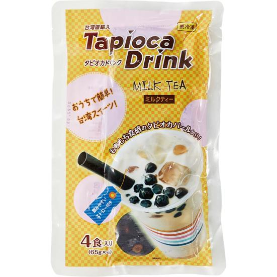 神戸物産:タピオカドリンク ミルクティー:業務スーパー