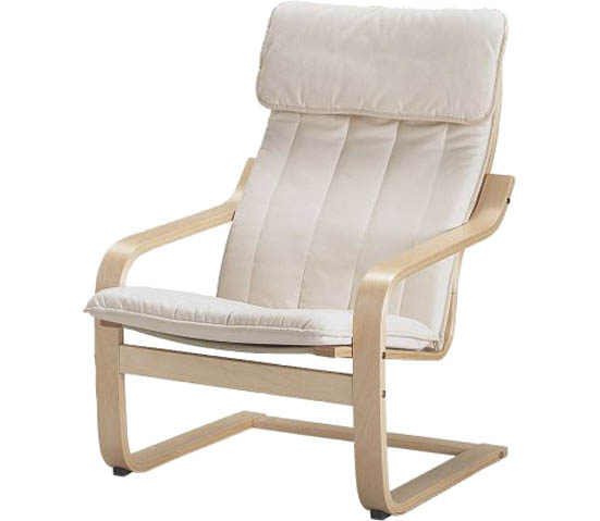 IKEA:POANG:アームチェア:椅子