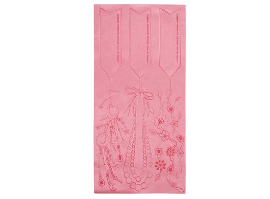 SEE OH! Ribbon:Jewelry salmon pink