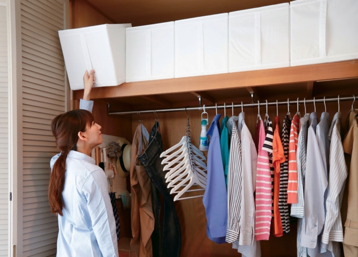ちゃんと使えてる 頭上収納はikeaのコレで劇的改善 360life サンロクマル