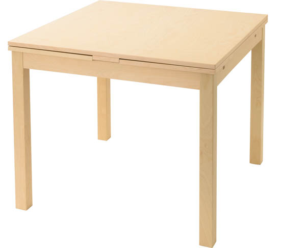 BJURSTA:伸長式テーブル:IKEA:イケア