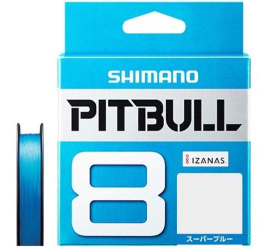 シマノ(SHIMANO):ピットブル 8本編み 200m 1.0号 スーパーブルー 22.4lb PL-M68R:釣具