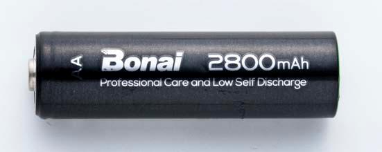 BONAI:2A-8-2800 ハイエンドモデル:充電池