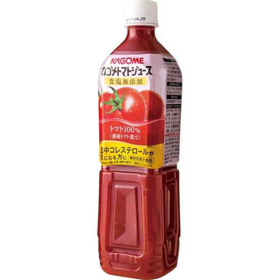 カゴメ:トマトジュース 食塩無添加
