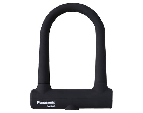 Panasonic:シリコンカバー採用 U型ロック SAJ080:ロック