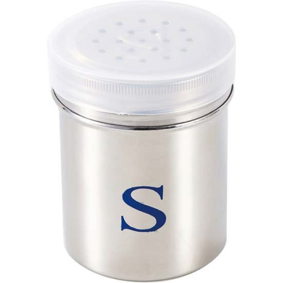 ユキワ（三宝産業）:フタ付調味缶小　S:調味料容器