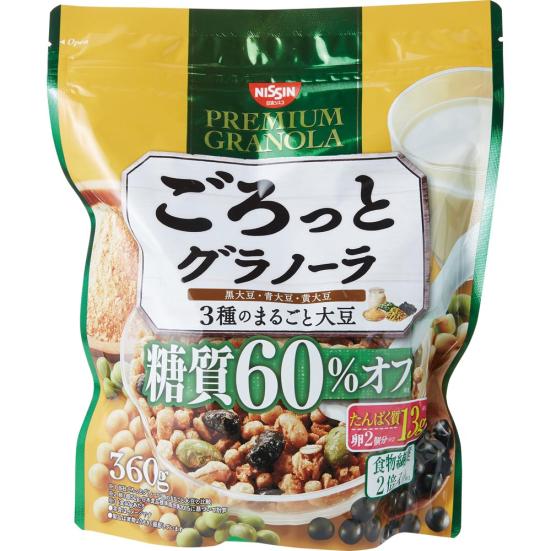 糖質制限中の朝食に最適 糖質60 オフの ごろっとグラノーラ は本当にウマい Monoqlo が試しました 360life サンロクマル