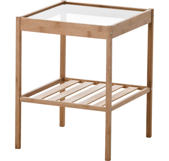 IKEA:イケア:NESNA ベッドサイドテーブル