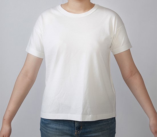 URBAN RESEARCH:ミーナショート スリーブTシャツ:白Tシャツ