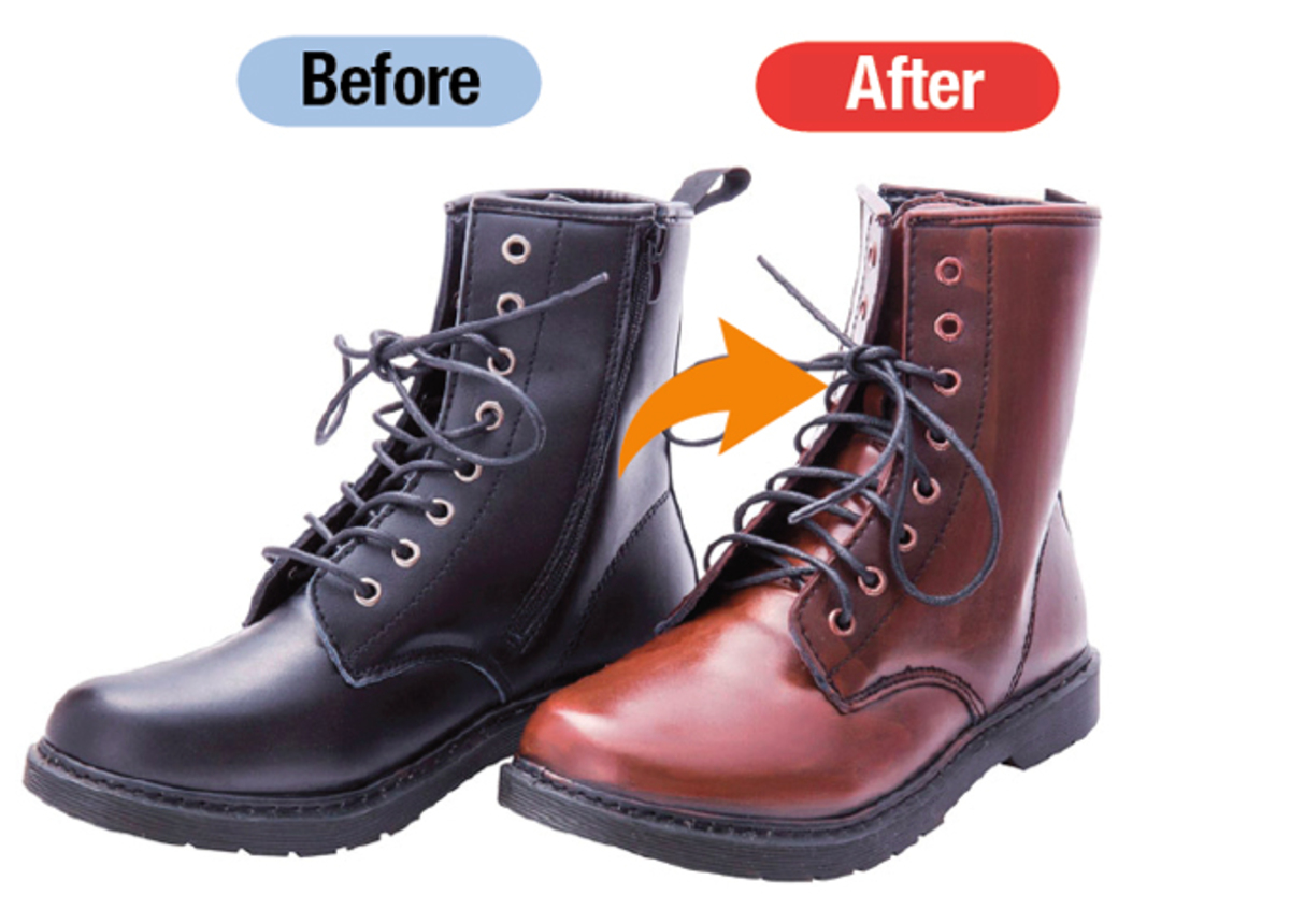 コレ同じ革靴って信じられますか コロンブスのカラーチェンジキットを自腹で試してみました 360life サンロクマル コレ同じ革靴って信じられますか コロンブスのカラーチェンジキットを自腹で試してみました 360life サンロクマル