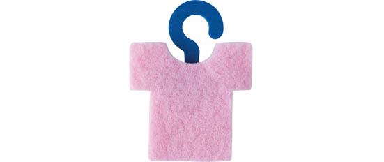 ダイソー:T-shirt-shaped. :soft kitchen sponges:ソフトタイプ100均:100:100円:100円ショップ