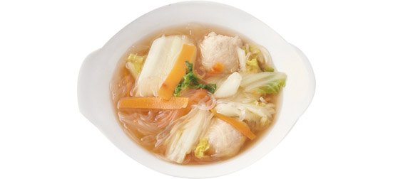デリア食品:野菜と春雨のスープ