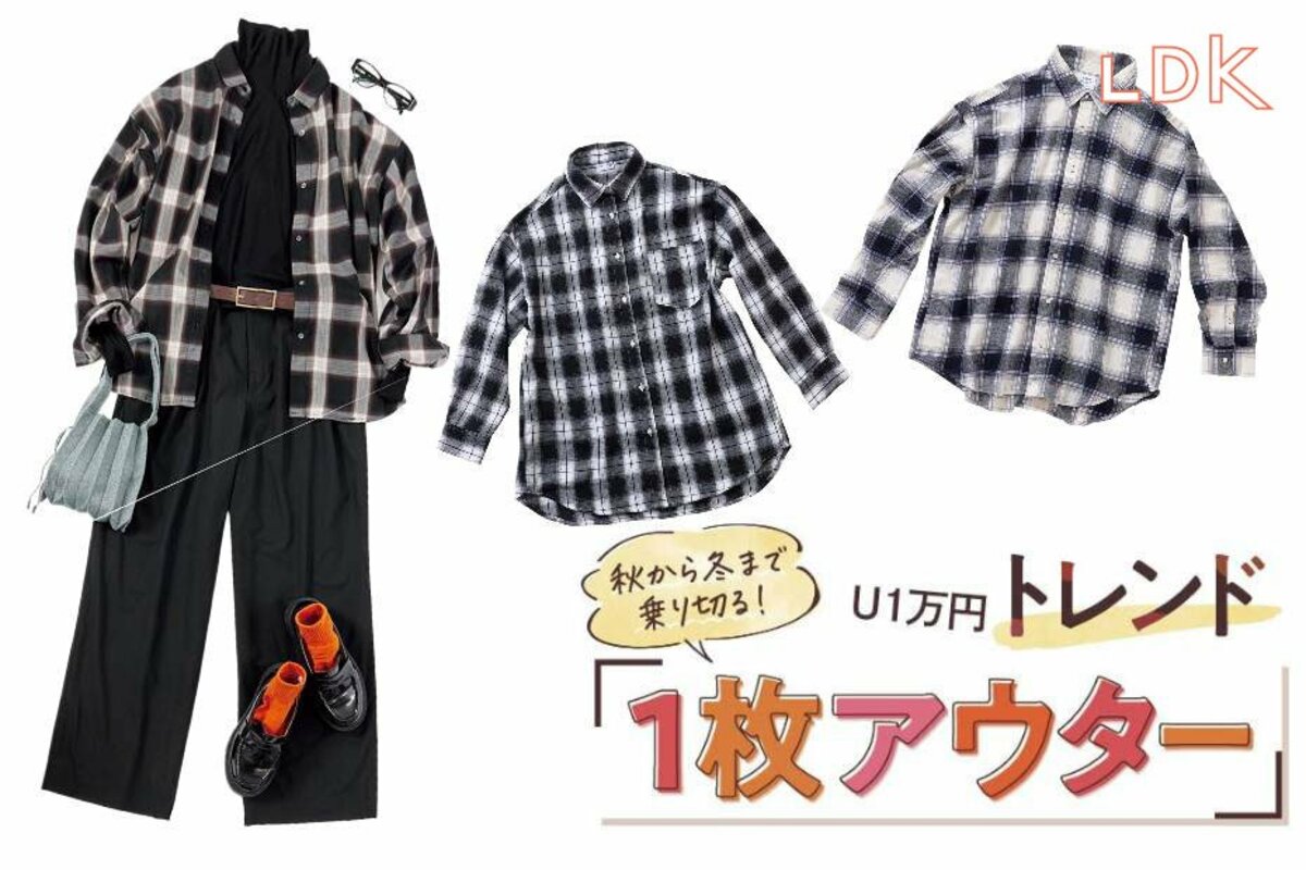 ビッグ割引 ユニクロと同価格帯でおしゃれ！ トレンドチェックシャツの トップス