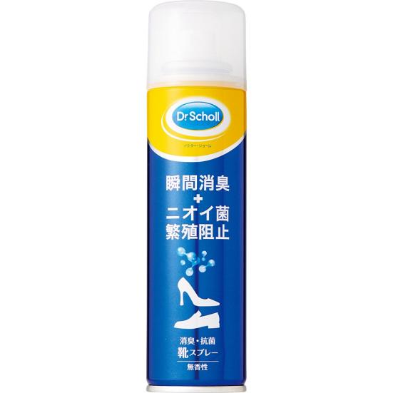 レキットベンキーザー・ジャパン:ドクター・ショール 消臭・抗菌靴スプレー（無香性タイプ）:靴用消臭スプレー