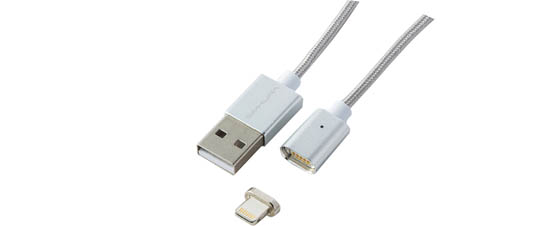 マグネット:ケーブル:Simkura:データ転送ケーブル Micro-USB & USB 3.0ケーブル(1m)