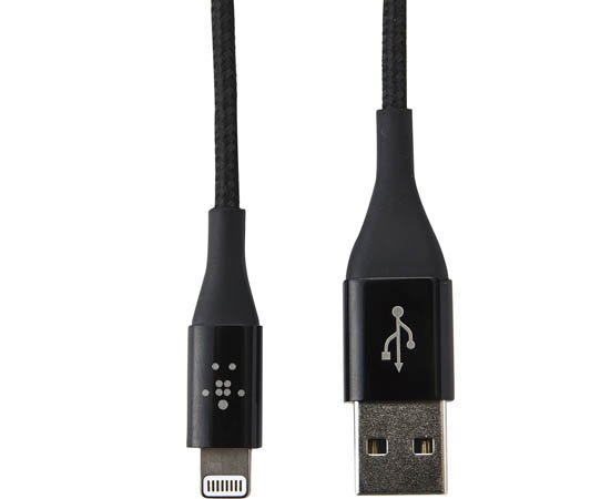 充電ケーブル:ライトニングケーブル:Belkin:Dura tek Lightning to USB cable