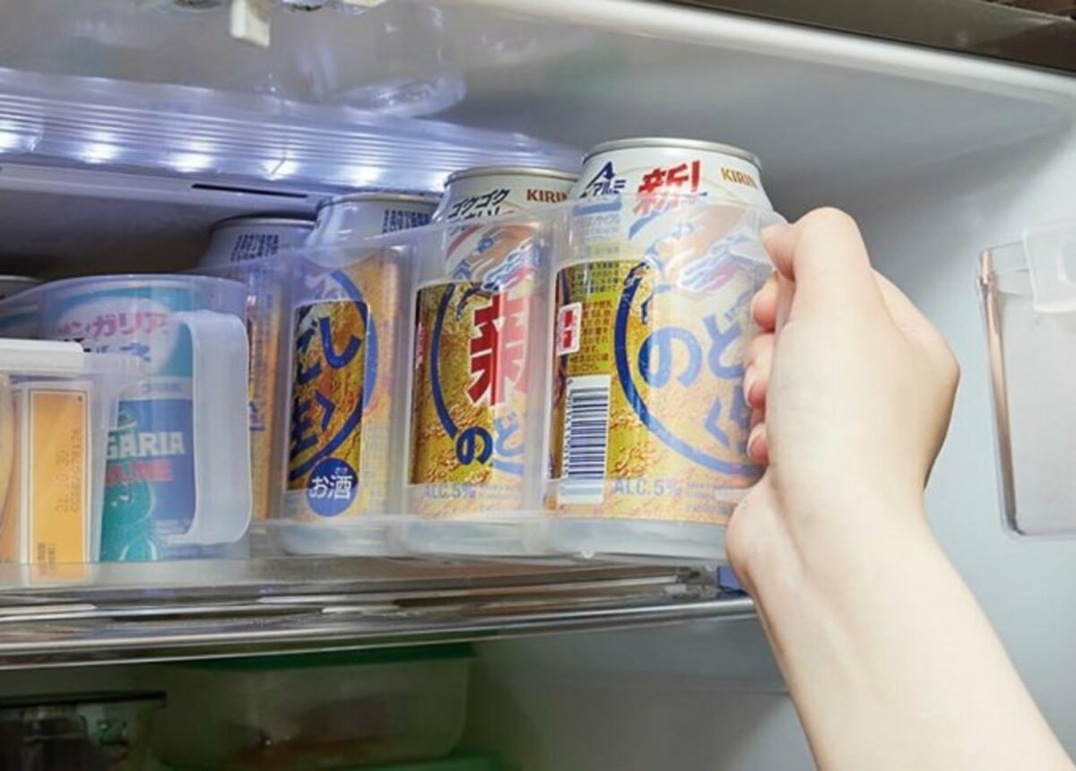 冷蔵庫収納 100均のドリンクストッカーのおすすめは Ldk が比較 360life サンロクマル