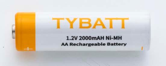 POWERAXIS:TYBATT スタンダードモデル:充電池