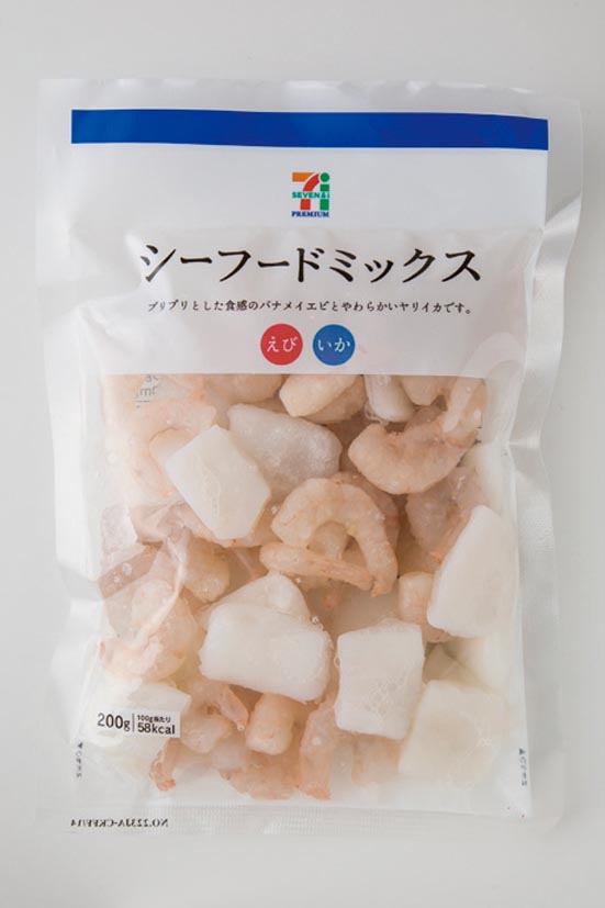 セブンプレミアム:シーフードミックス:冷凍食品:冷食