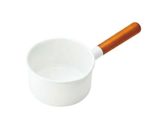 野田琺瑯:ポーチカ ミルクパン 12cm:鍋