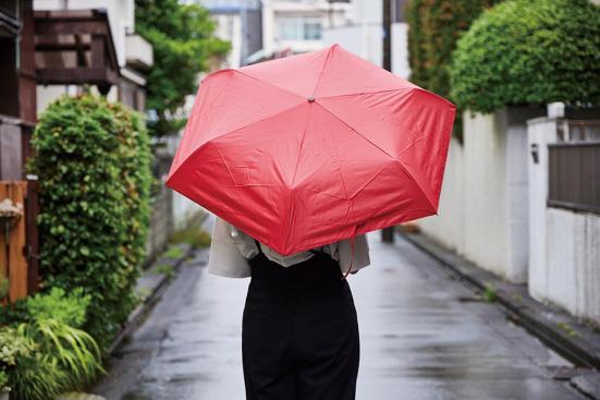 「晴雨兼用自動開閉折り傘55㎝」3