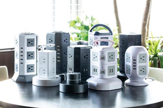 電源タップおすすめランキング19選 延長コード型 タワー型でベストを選出 360life サンロクマル