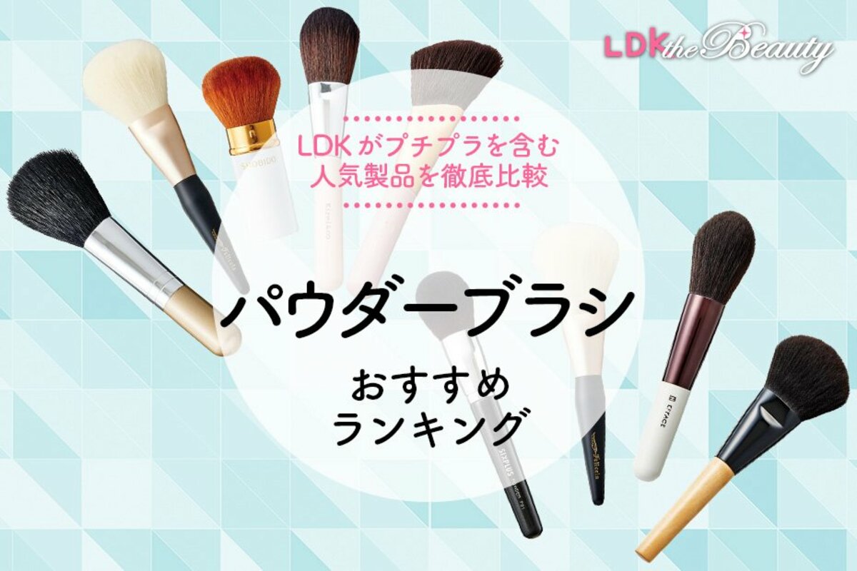 2024年】パウダーブラシのおすすめランキング9選。LDKがプチプラを含む人気商品を徹底比較