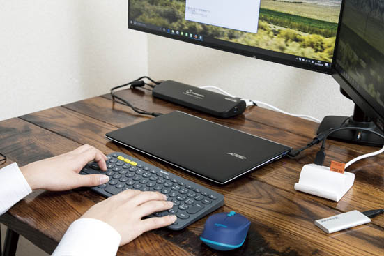 Amazonで揃う ノートpcを最強デスクトップにする5つの極意 360life サンロクマル