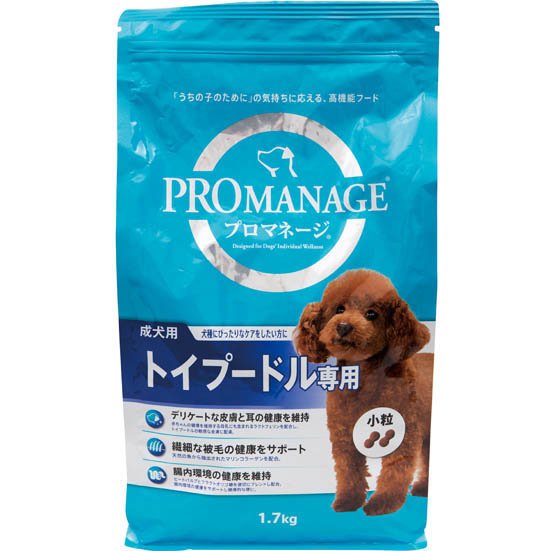 マースジャパン:プロマネージ 犬種別シリーズ トイプードル専用:ドッグフード