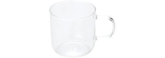 無印良品:耐熱ガラスマグカップ:マグカップ