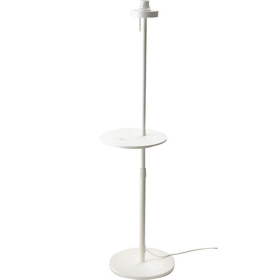 IKEA:イケア:VARV フロアランプベース ワイヤレス充電機能付き