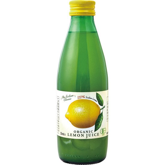 シチリアンクラシック:オーガニックレモン果汁100%:ドリンク:ジュース